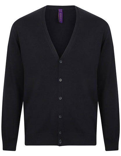 Men´s Lightweight V-Neck Cardigan (W722)