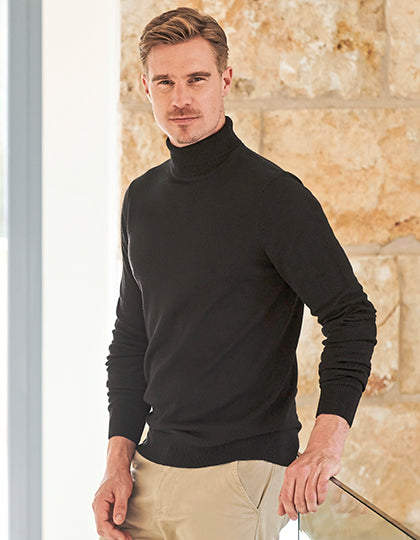 Men´s Roll Neck Jumper (W727)