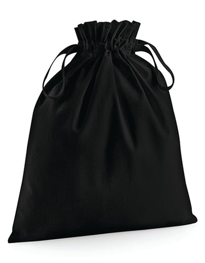 Organic Cotton Draw Cord Bag (WM118)