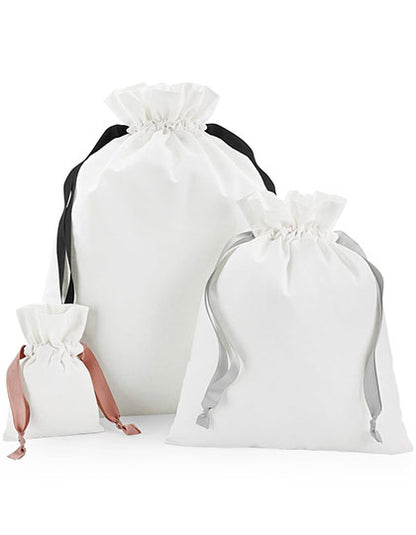 Cotton Gift Bag with Ribbon Drawstring (WM121)