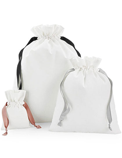 Cotton Gift Bag with Ribbon Drawstring (WM121)