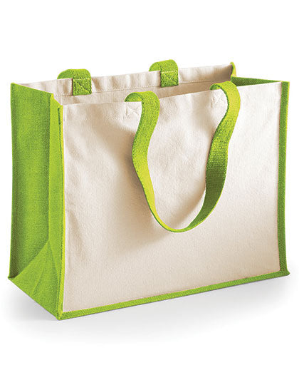 Printers Jute Classic Shopper (WM422)