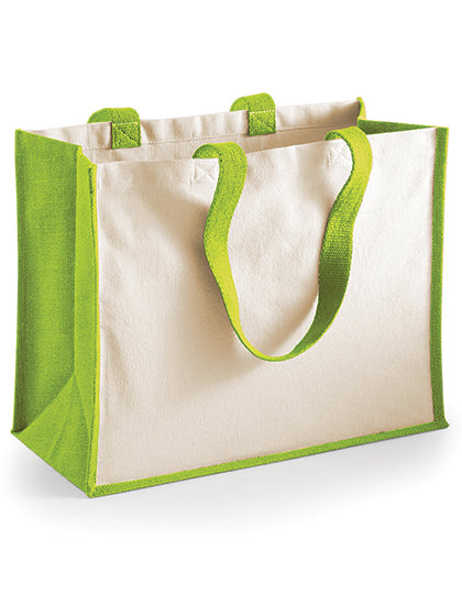 Printers Jute Classic Shopper (WM422)