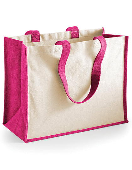 Printers Jute Classic Shopper (WM422)