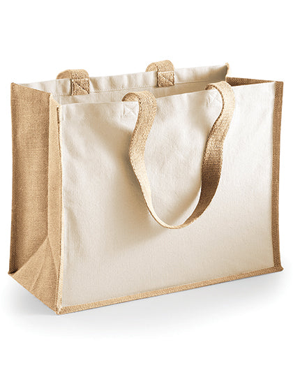 Printers Jute Classic Shopper (WM422)