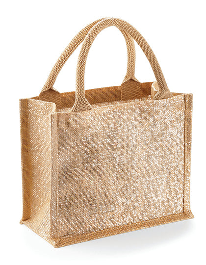 Shimmer Jute Mini Gift Bag (WM431)