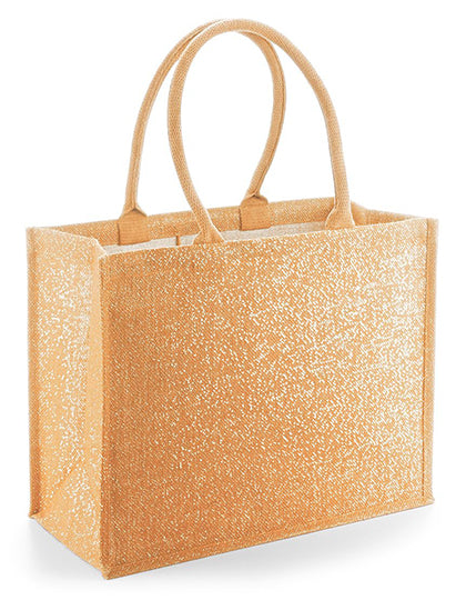 Shimmer Jute Shopper (WM437)