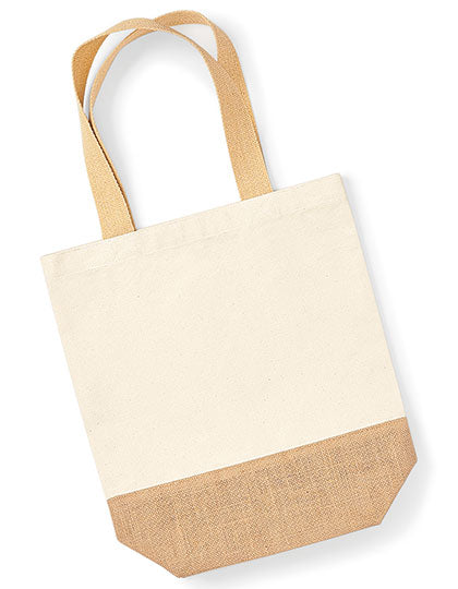 Jute Base Canvas Shopper (WM450)