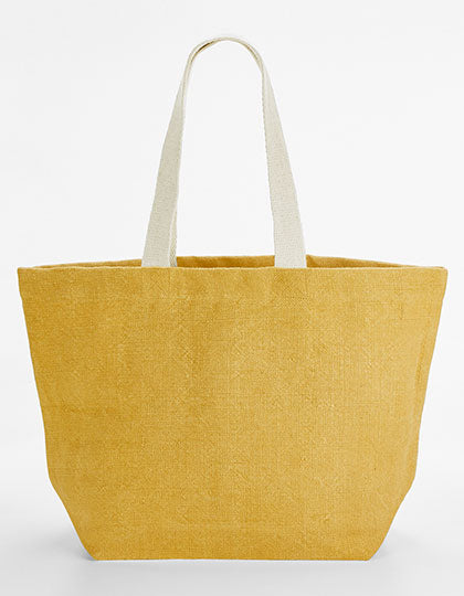 Soft Washed Jute Beach Bag (WM466)