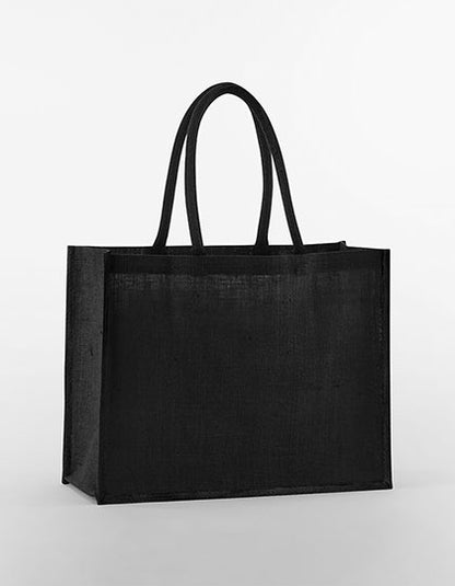 Natural Starched Jute Classic Shopper (WM470)