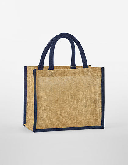 Natural Starched Jute Midi Bag (WM473)