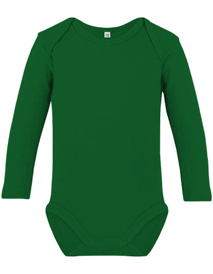 Organic Baby Bodysuit Long Sleeve Bailey 02 (X11420)