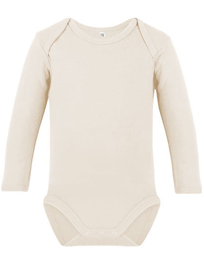 Organic Baby Bodysuit Long Sleeve Bailey 02 (X11420)