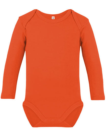 Organic Baby Bodysuit Long Sleeve Bailey 02 (X11420)