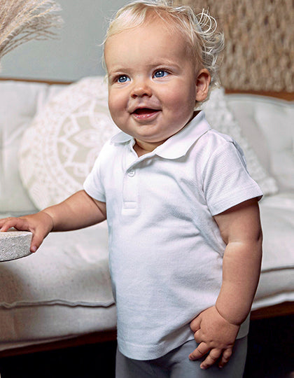Organic Baby Polo Short Sleeve Teddy 01 (X13003)