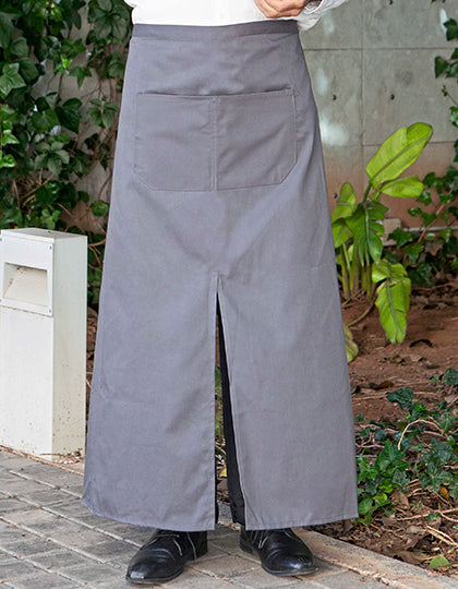 Bistro Apron With Split And Front Pocket (X962T)