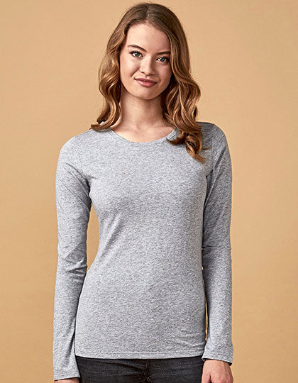 Women´s Roundneck T-Shirt Long Sleeve (XO1565)
