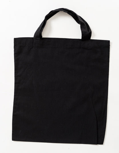 Cotton Bag Colored Short Handles (XT002)