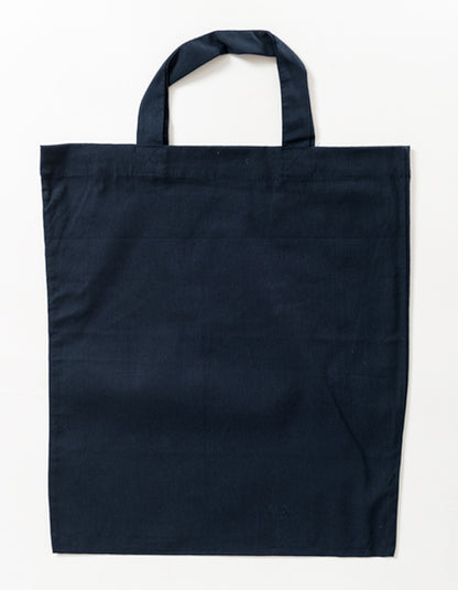 Cotton Bag Colored Short Handles (XT002)