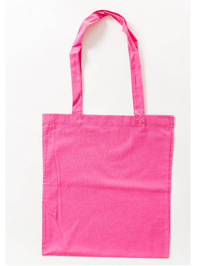 Cotton Bag Colored Long Handles (XT003)