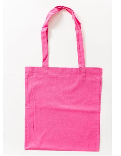Cotton Bag Colored Long Handles (XT003)