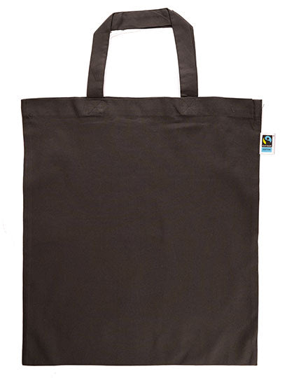 Fairtrade Cotton Bag Short Handles (XT500N)