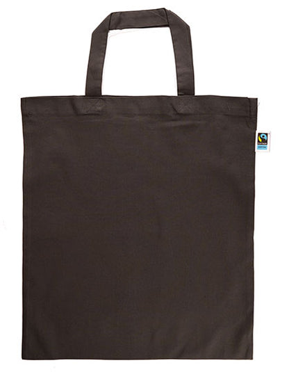 Fairtrade Cotton Bag Short Handles (XT500N)