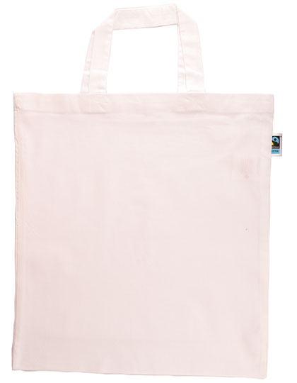 Fairtrade Cotton Bag Short Handles (XT500N)