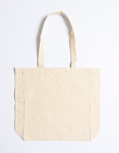 Cotton Bag Side Fold Long Handles (XT95)
