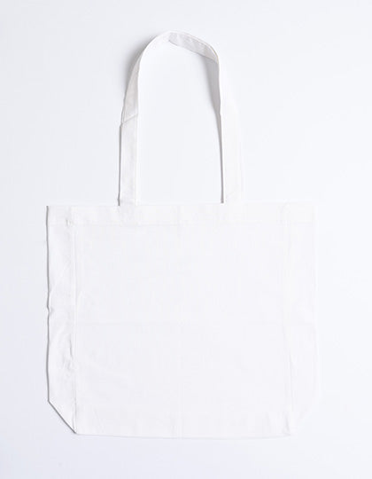 Cotton Bag Side Fold Long Handles (XT95)