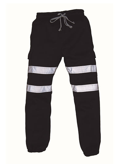 Hi-Vis Cargo Trousers With Knee Pad Pockets (YK018T)