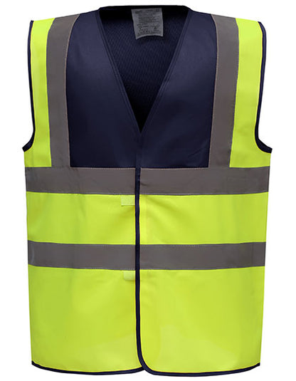 Hi-Vis 2 Bands & Braces Waistcoat (YK100)