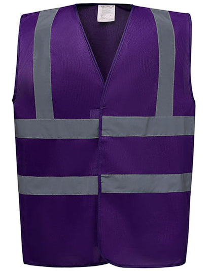 Hi-Vis Top Cool Recycled Open Mesh Waistcoat (YK120)