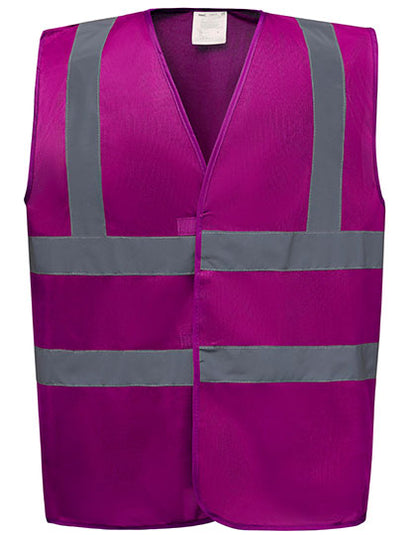 Hi-Vis 2 Bands & Braces Waistcoat (YK100)