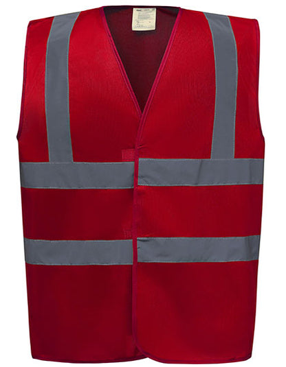 Hi-Vis Top Cool Recycled Open Mesh Waistcoat (YK120)