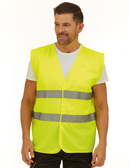 Hi-Vis 2 Bands Waistcoat (YK102)