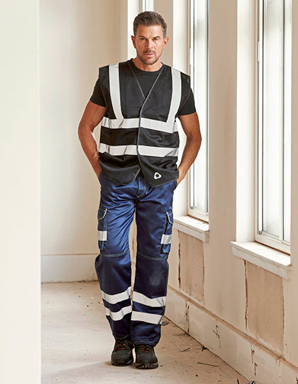 Hi-Vis Top Cool Recycled Open Mesh Waistcoat (YK120)
