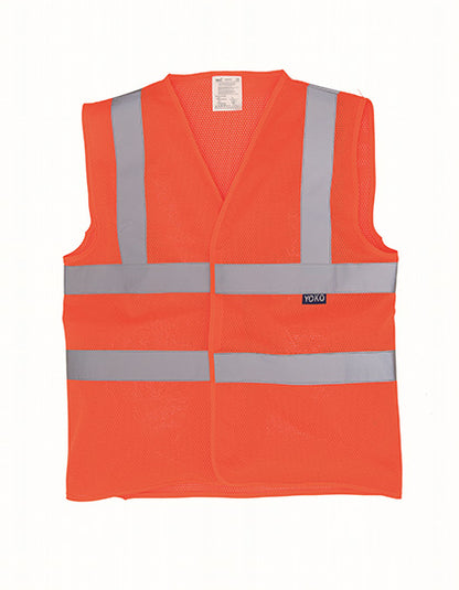 Two Band & Brace Hi-Vis Polo Shirt (YK210)