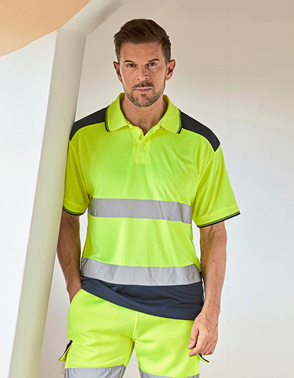 Hi-Vis Two-Tone Polo (YK220)