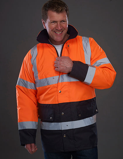 Hi-Vis Two-Tone Motorway Jacket (YK302)