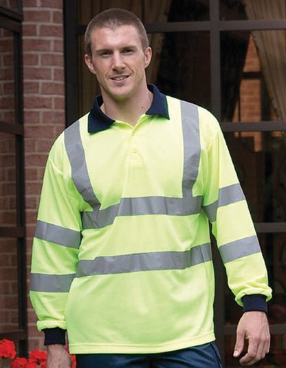 Hi-Vis Long Sleeve Polo (YK310)