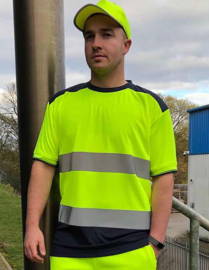 Hi-Vis Two-Tone T-Shirt (YK400)
