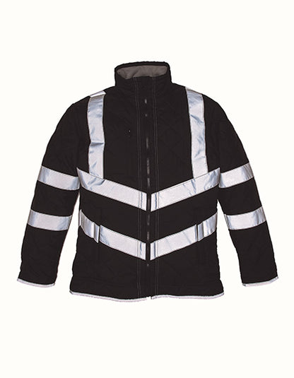 Hi-Vis Kensington Jacket With Fleece Lining (YK706)