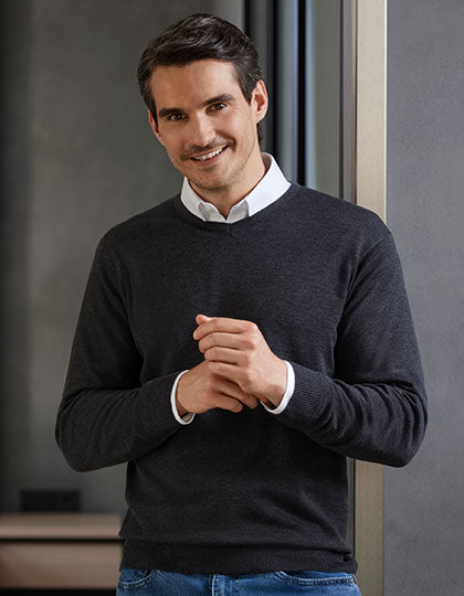 Men´s V-Neck Knitted Pullover (Z710)