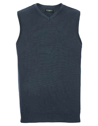 V-Neck Sleeveless Knitted Pullover (Z716)