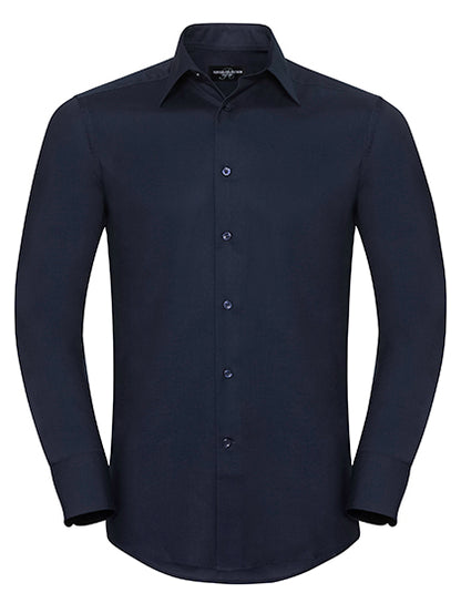 Men´s Long Sleeve Tailored Oxford Shirt (Z922)