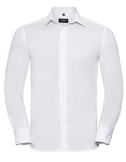 Men´s Long Sleeve Tailored Oxford Shirt (Z922)