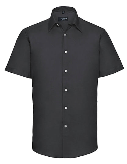 Men´s Short Sleeve Tailored Oxford Shirt (Z923)