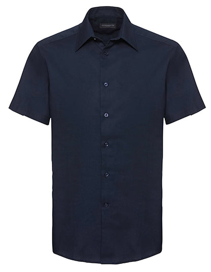 Men´s Short Sleeve Tailored Oxford Shirt (Z923)