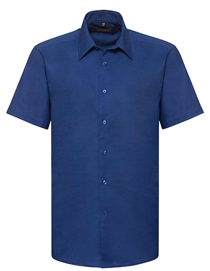 Men´s Short Sleeve Tailored Oxford Shirt (Z923)